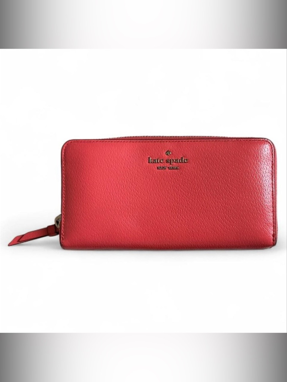 Kate Spade New York Cameron Large Continental Wallet in Coral